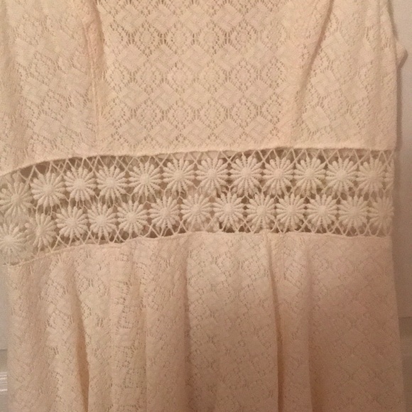 Free People lace cutout dress - Picture 3 of 4